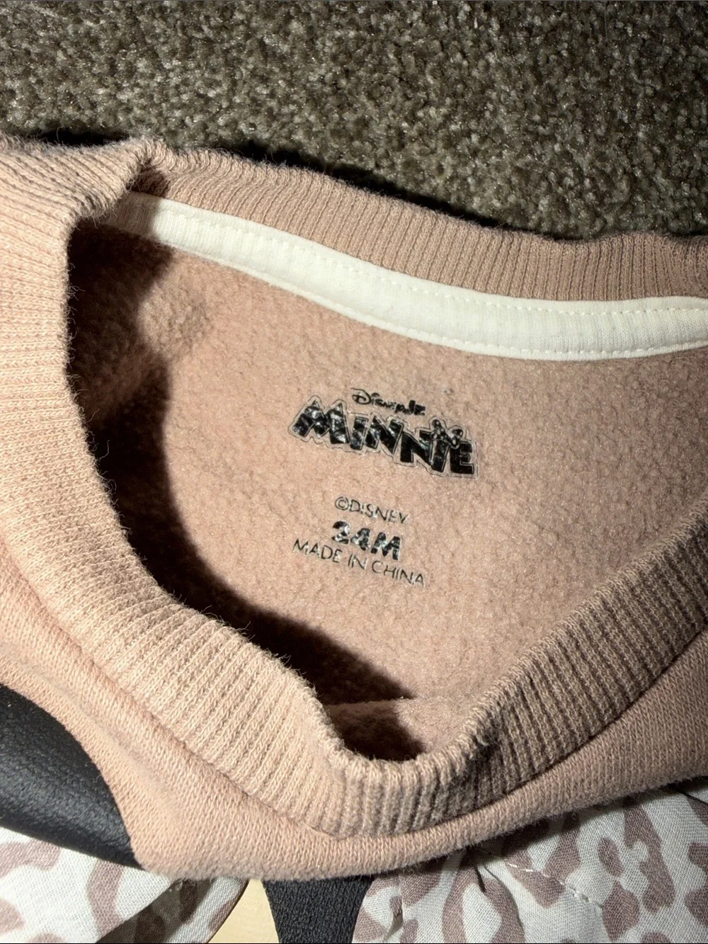 Minnie Mouse 24m Sweatshirt & Jogger Set